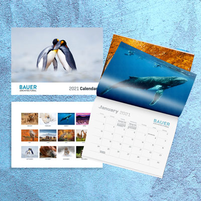 A4 Corporate Calendar